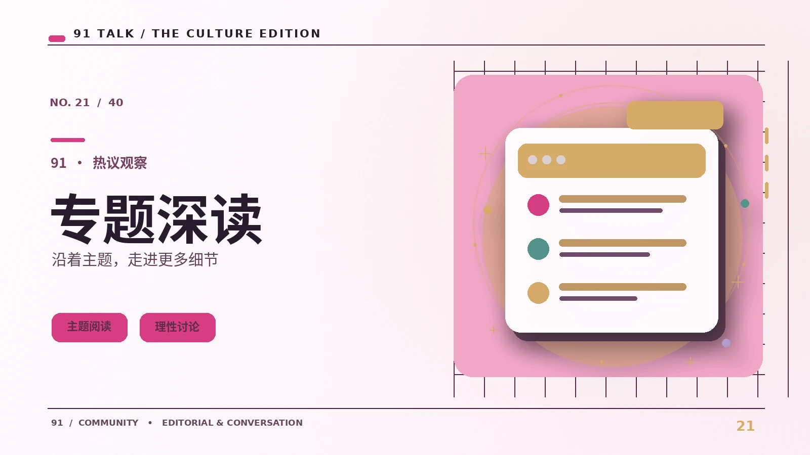 镜头观点与主题合辑